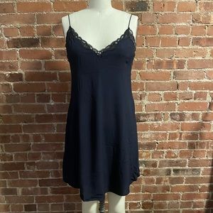 Wilfred Medium Slip Dress Navy